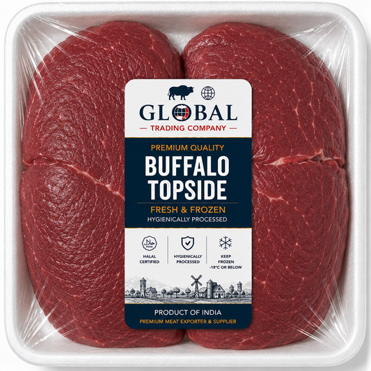 Premium Frozen Buffalo Topside | Halal Buffalo Topside Supplier & Exporter | Hygienically Processed Fresh Frozen Lean Buffalo Meat | Export Quality Packed Buffalo Topside | Global Trading Company